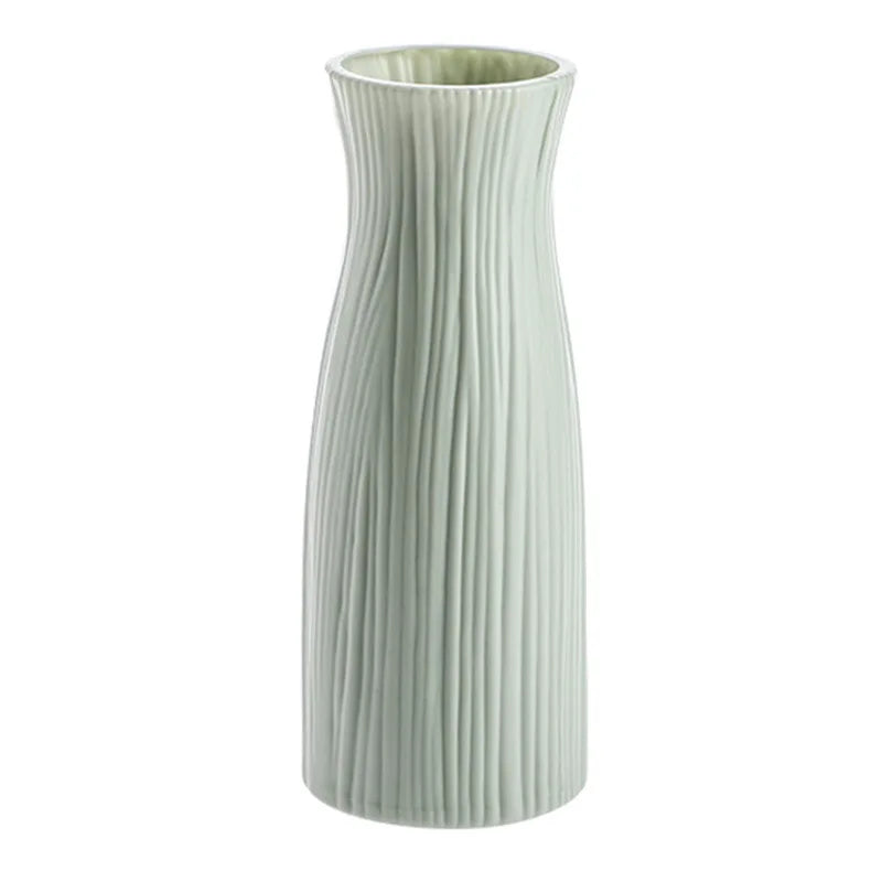 Plastic Imitation Ceramic Vase Decor