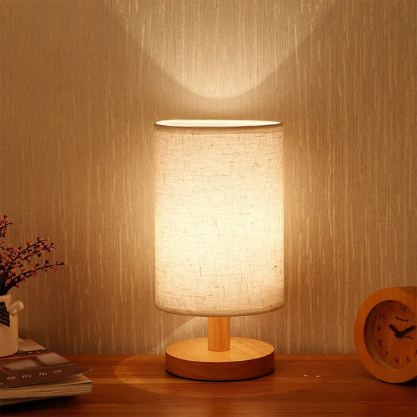 USB Bedside Night Light Table Lamp