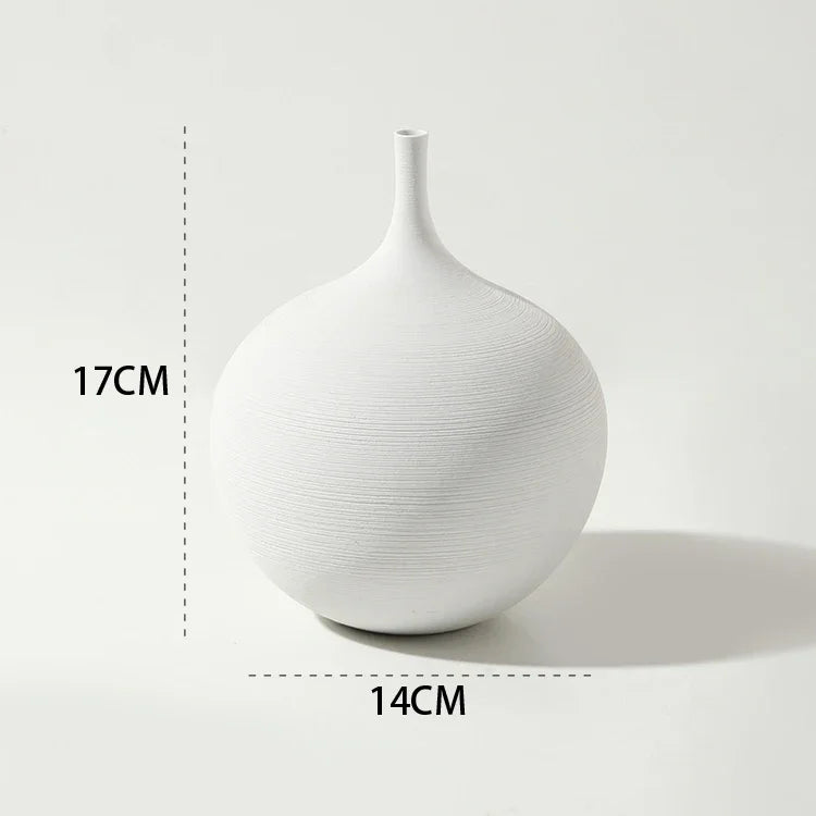 Minimalist Handmade Ceramic Zen Vase