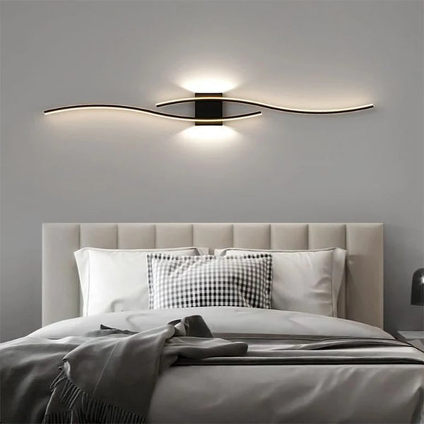 Modern LED Curve Wall Lamp