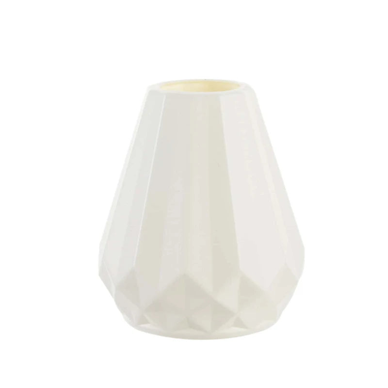 Plastic Imitation Ceramic Vase Decor