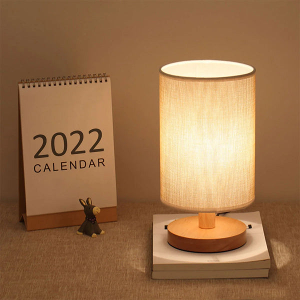 USB Bedside Night Light Table Lamp