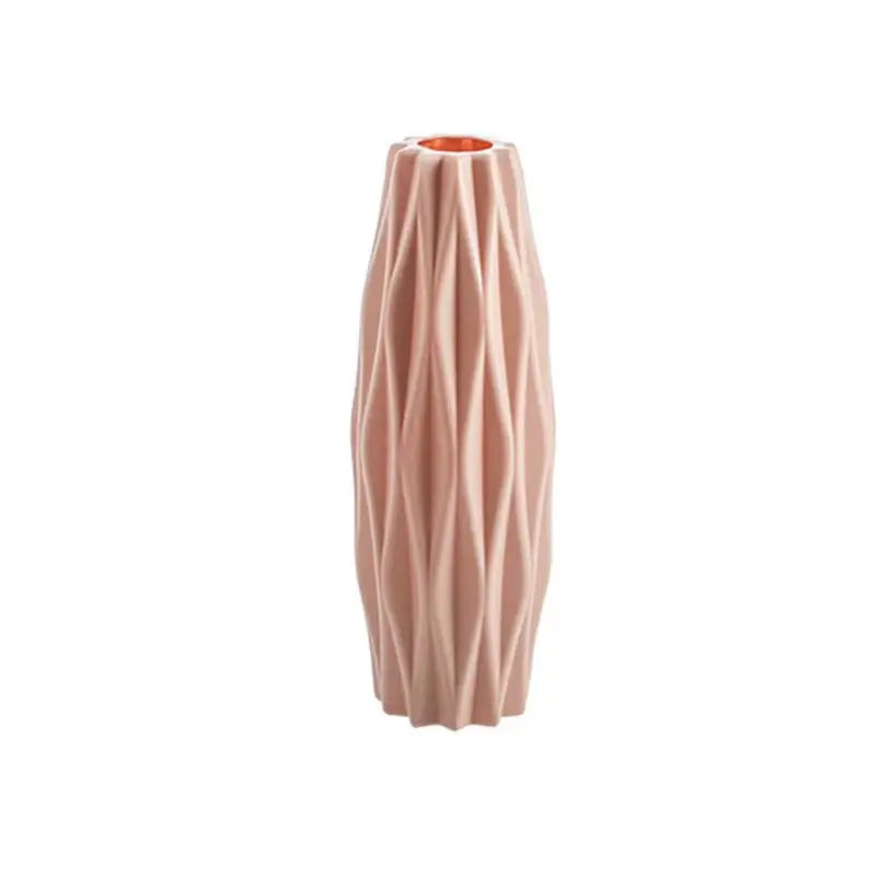 Plastic Imitation Ceramic Vase Decor