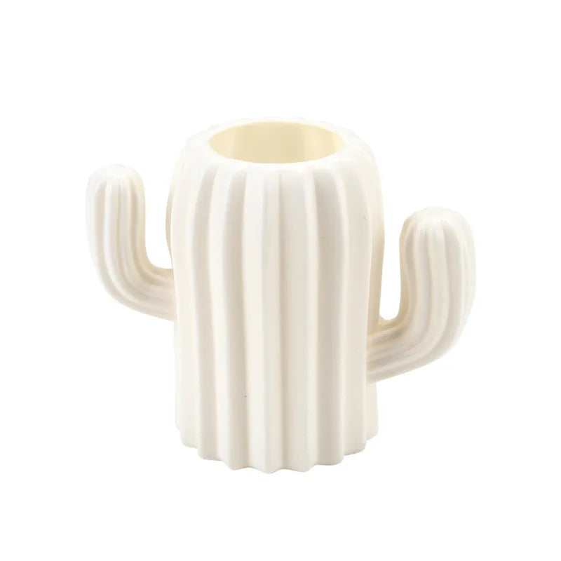 Morandi Plastic Vase for Home Decor