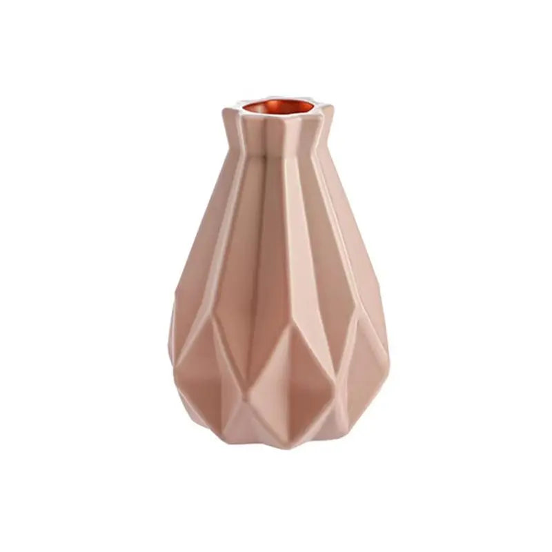 Plastic Imitation Ceramic Vase Decor