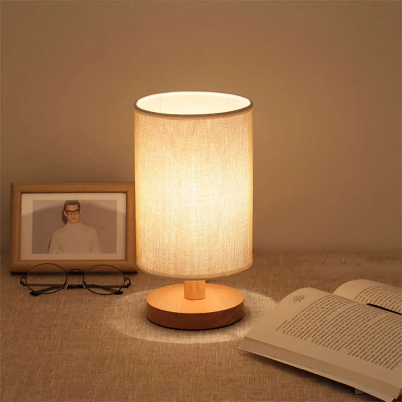 USB Bedside Night Light Table Lamp