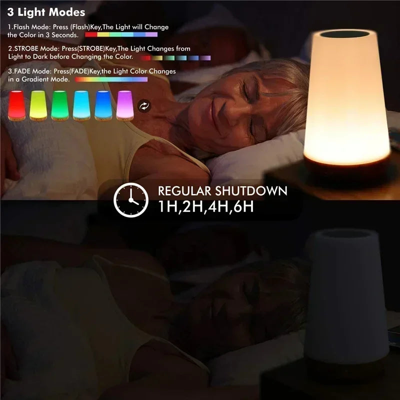 13-Color RGB Night Light Lamp